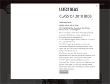 Tablet Screenshot of londonsportshalloffame.com